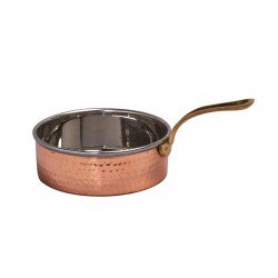 Copper / Steel / Brass Sauce Pan Hammered 