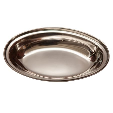 Mr.COPPER Copper/Steel Oval Plate