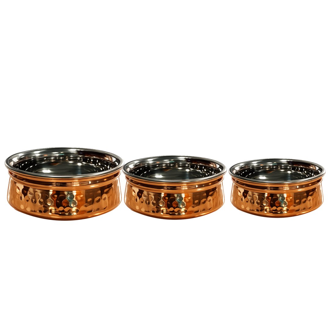 Mr.COPPER Copper/Steel Maharaja Handi