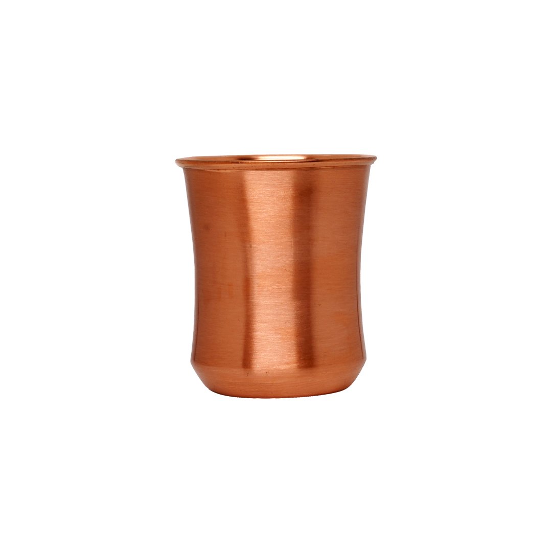 Copper Glass Damaru Matt